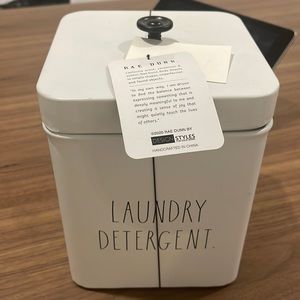 New Rae Dunn Laundry Detergent Container